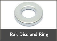 ring, bar and disk magnets